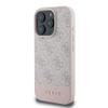 GUESS futerał do IPHONE 16 Pro GUHCP16LG4GLPI (4G PU Bottom Stripe) różowy