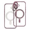 Futerał do iPhone 16 Electro Mag Cover zgodny z MagSafe fioletowy