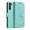 Etui z klapką na Samsung S21 FE Mezzo Book mandala zielone