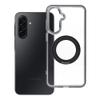 Etui na Samsung A17 / A18 Frame Circle Stand zgodne z MagSafe czarne