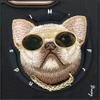 NIMMY futerał GLASSES COOL DOG kompatybilny z MagSafe do IPHONE 16 Pro Max czarny