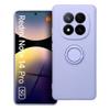 Futerał do Xiaomi Redmi Note 14 PRO 5G Silicone Ring fioletowy