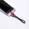 BASEUS kabel USB A do Lightning 2A Nimble CALMBJ-B91 0,23 m czarno czerwony