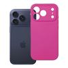 Etui na iPhone 18 Pro / 17 Pro Silicone 2mm (camera protection) różowe