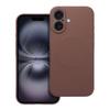 Futerał do iPhone 16 Silicone Mag Cover zgodny z MagSafe brązowy