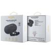 GUESS słuchawki bezprzewodowe bluetooth TWS ENC + stacja dokująca GUTWSP4EGK (4G Metal) czarne