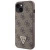 GUESS futerał do IPHONE 13 / 14 / 15 GUHCP14SP4TDSCPW (Crossbody 4G Metal Logo) brązowy