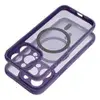 Futerał do iPhone 16 PRO MAX Full Matte Mag Cover zgodny z MagSafe fioletowy