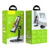 Uchwyt na telefon / tablet biurkowy składany Hoco (4,7" - 13") PH34 czarny