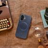 Etui na iPhone 18 Pro / 17 Pro Gentleman Mag Cover zgodne z MagSafe granatowe