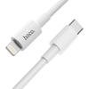 Kabel USB C do Lightning Hoco PD 3A 20W 1 m X56 biały