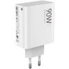 XIAOMI oryginalna ładowarka sieciowa USB A QC3.0 3A 90W MDY-15-EK biała bulk
