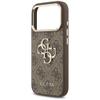 GUESS futerał do IPHONE 18 Pro Max / 17 Pro Max GUE005488 (PU W/ Big 4G Classic Logo) brązowy złoty
