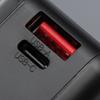 Wielofunkcyjna ładowarka Forcell F-Energy 6w1 USB A + USB C PD 45W + power bank 15000 mAh + ładowanie bezprzewodowe 15W czarna