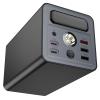 Powerbank Hoco 60000 mAh QC PD 3A 22,5W DC12V z wbudowaną latarką J138 czarny