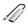 SATECHI adapter HUB 4w1 Typ C ST-P4SS srebrny