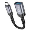 Adapter OTG USB C do USB A Hoco 4A UA24 czarny