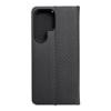 Etui z klapką na Samsung S23 ULTRA Luna Book Carbon czarne