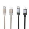 Kabel USB C do USB C Hoco 3A 60W 1 m X110 złoty