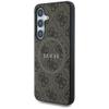 GUESS futerał do SAMSUNG S25 GUHMS25SG4GFRW (Magnetic PU 4G Ring Classic Logo) brązowy