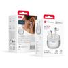 Słuchawki bezprzewodowe douszne TWS Forcell F-Audio Pulse Pro ANC + ENC srebrny 0INT