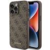 GUESS futerał do IPHONE 15 Pro Max GUHCP15XG4GFBR (4G Metal Logo) brązowy