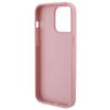 GUESS futerał do IPHONE 15 Pro GUHCP15LP4EPMP (Quilted 4G Classic) różowy