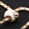 Łańcuch / Smycz z uchwytem GLAMOUR wszystkie modele max 80mm szer. BIAŁY