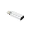 Adapter Typ C (żeński) do Lightning (męski) srebrny