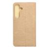 Etui z klapką na Samsung S24 Luna Book Gold złote