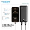 Powerbank Veger L30 (W3008PD) PD QC3.0 3A 20W 30000 mAh czarny 0INT