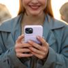 ROAR futerał LEATHER MAG kompatybilny z MagSafe do IPHONE 12 Pro Fioletowy