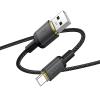 Kabel USB A do USB C Hoco 3A 1 m X128 Benefit czarny