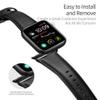 DUX DUCIS pasek YA skórzany do Apple Watch 38 / 40 / 41 mm czarny