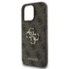GUESS futerał do IPHONE 16 Pro Max GUHCP16X4GMGBR (4G PU Big Logo) brązowy