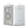GUESS futerał do IPHONE 16 Pro kompatybilny z MagSafe GUHMP16LHFWFCK (IML Flowers Wreath) czarny