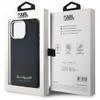 KARL LAGERFELD futerał do IPHONE 15 Pro Max KLHCP15XPGWCMKHK (FW PU Hotel RSG) black