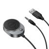 Odbiornik AUX Hoco Bluetooth z kablem Jack 3,5 mm E150 szary