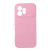 Etui na Honor 600 Silicone pudrowy róż