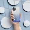 Futerał do iPhone 11 PRO Shining transparentny niebieski