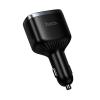 Ładowarka samochodowa Hoco USB A + 2x USB C QC3.0 PD 93W Z70 czarna