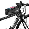 WILDMAN sakwa rowerowa na ramę na zamek  ES3 1L ( 4" - 7" ) czarna