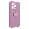 ROAR futerał AMBER CASE do IPHONE 15 Pro Fioletowy