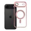 Futerał do iPhone 17 AIR Electro Mag Cover zgodny z MagSafe złoty róż