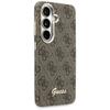 GUESS futerał do SAMSUNG S26 GUHMS26S5P4FWMSW (4G Script MagSafe) brązowy