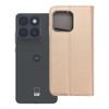 Etui z klapką na Motorola EDGE 70 Smart Case Book złote