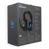 Słuchawki przewodowe nauszne Jack 3,5 mm z mikrofonem Logitech G432 czarne