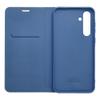 Etui z klapką na Samsung S26 FE Luna Book Carbon niebieskie