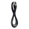 Kabel USB C do USB C Blue Star 3A 60W PD QC4.0 z oplotem 1,2 m TFK-DC-003 czarny
