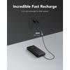 Powerbank Veger T100 (W2032C-100) PD QC3.0 5A 100W 20000 mAh czarny 0INT
